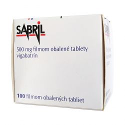 Сабрил (Вигабатрин) таблетки 500мг №100 (100 таблеток) в Великом Новгороде и области фото