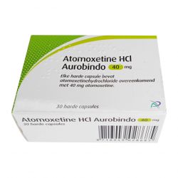Атомоксетин HCL 40 мг Европа :: Аналог Когниттера :: Aurobindo капс. №30 в Великом Новгороде и области фото